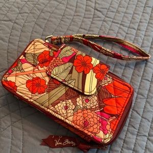 Vera Bradley cell phone wristlet